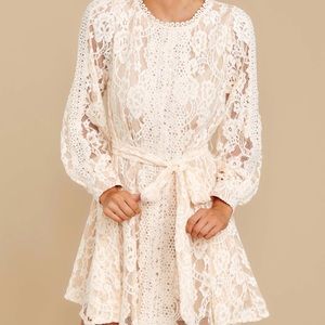 Ivory Lace Dress